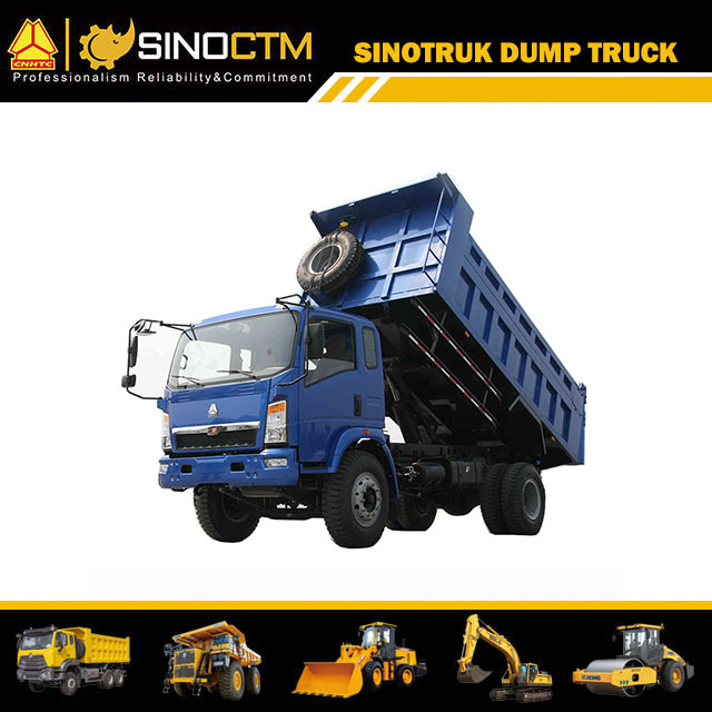 Small Heavy Construction Dump Truck