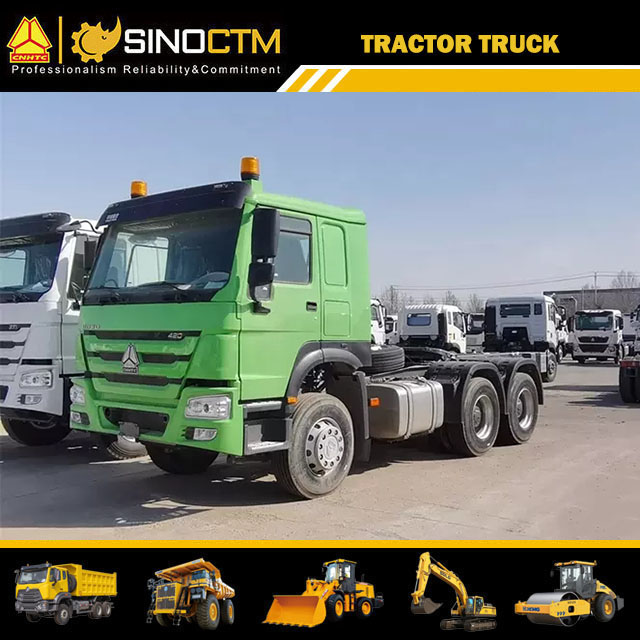 Rectangular DOT Plateau Tractor Truck