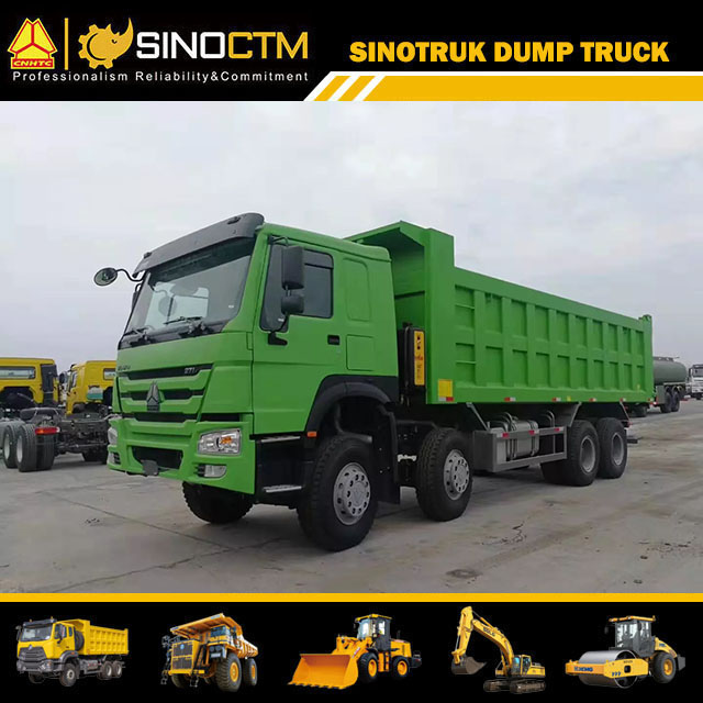 8X4 Manual Material Transportation Dump Truck