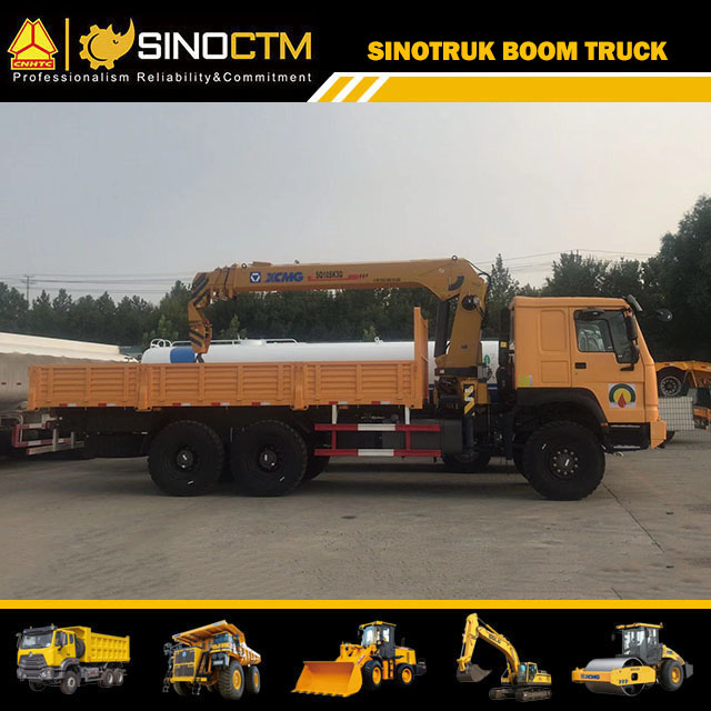 SINOTRUK HOWO 6x6 Boom Truck(10Ton Crane)