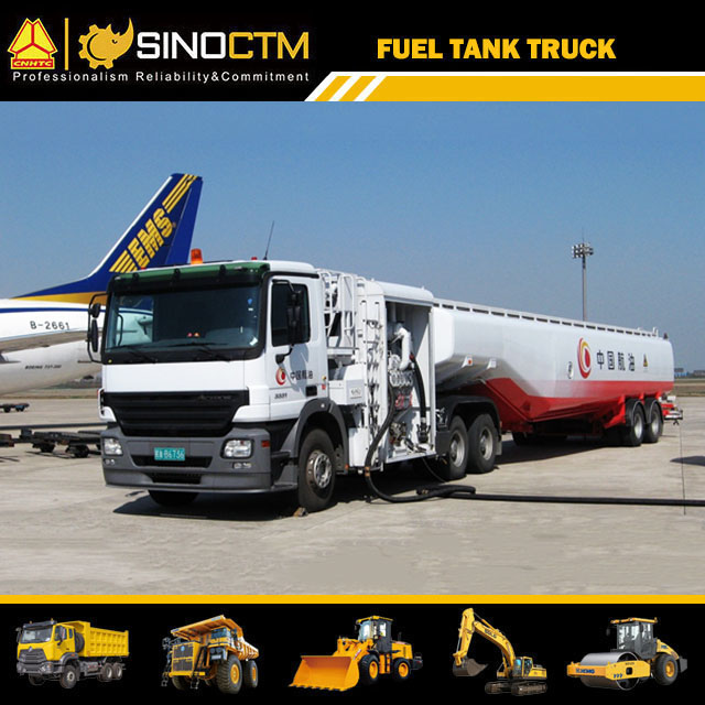 Jet Fuel Fuel Tank Truck For Airport With Step