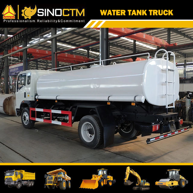 8 Ton Alloy Alumimun Water Tank Truck For Camping