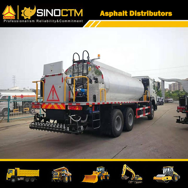 HOWO Truck-Mounted Intelligent Asphalt Distributors 13000L