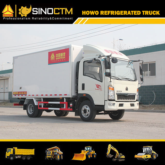 SINOTRUK HOWO 4X2 Refrigerated Truck 