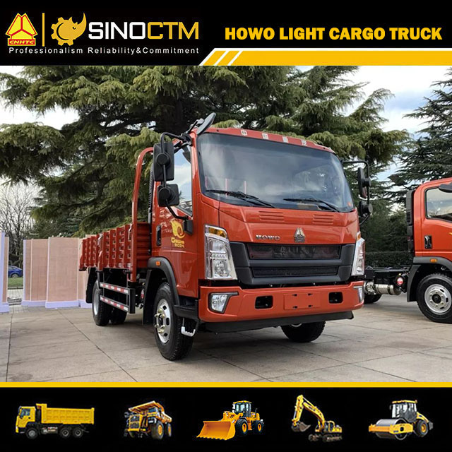 SINOTRUK HOWO 4X2 Diesel Light Cargo Truck 