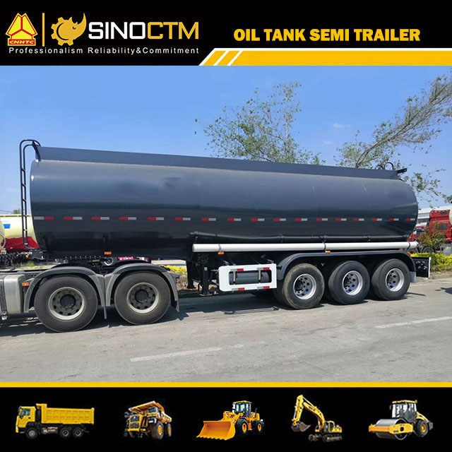 Three Axles 50CBM Oil Tanker Semi-Trailer