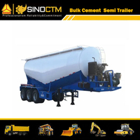 Three Axles 35 CBM Bulk Cement Semi-Trailer