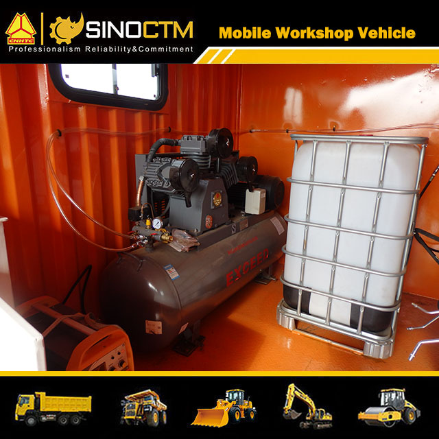 HOWO Mobile Workshop Vehicle 6x4