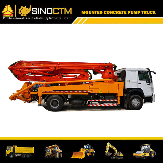 HOWO Boom Concrete Pump Truck（29m） 