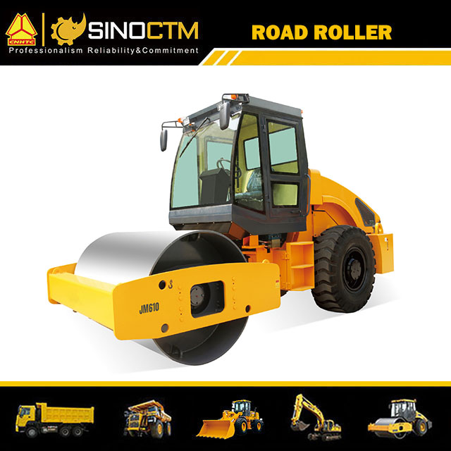 JM610 SINGLE DRUM VIBRATORY ROLLER 10T