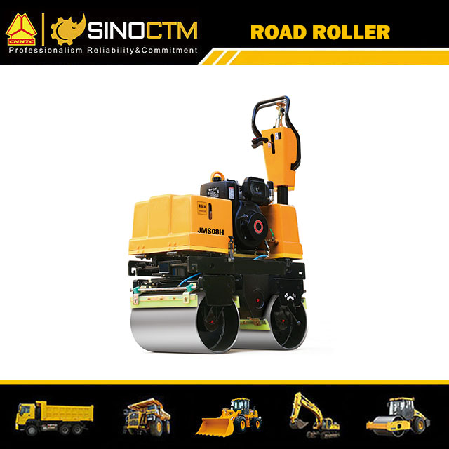 JMS08H WALK BEHIND VIBRATORY ROLLER 800kg