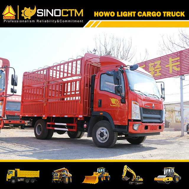 SINOTRUK HOWO 4X2 Stake Cargo Truck 7 T