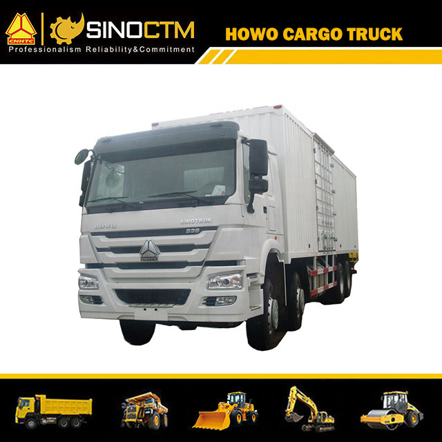 SINOTRUK HOWO 8X4 Van Truck 32ft