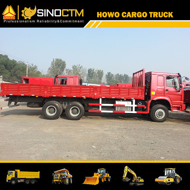 SINOTRUK HOWO 6X4 Cargo Truck 25ft