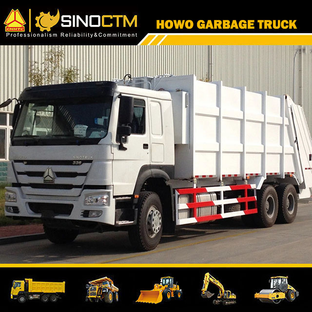 SINOTRUK HOWO 6X4 Garbage Truck 20cbm