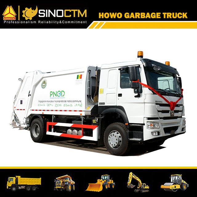 SINOTRUK HOWO Garbage Truck 4X2 16cbm