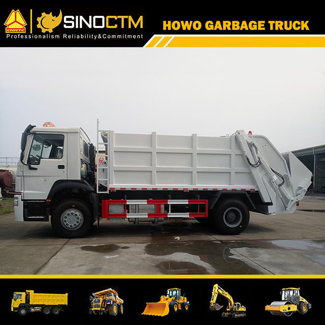 SINOTRUK HOWO Garbage Truck 4X2 12cbm