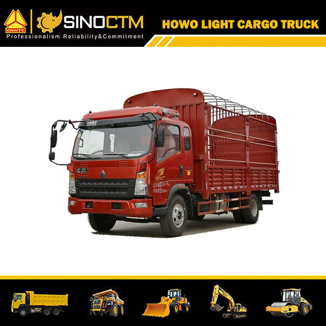 SINOTRUK HOWO 4X2 Stake Cargo Truck(10 T) 21FT