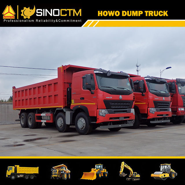 SINOTRUK HOWO-A7 8X4 Dump Truck 420hp