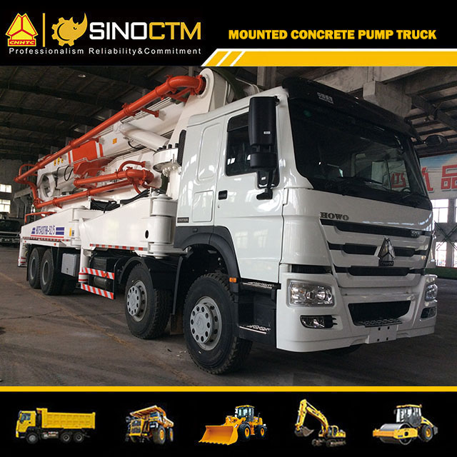 HOWO Boom Concrete Pump Truck（45m） 