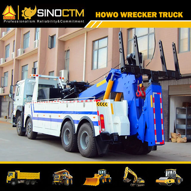 SINOTRUK HOWO 8x4 Wrecker Truck 30T