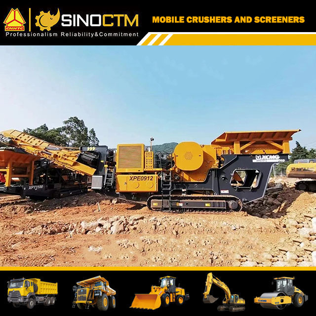 Crawler Mobile Jaw Crusher 100t/h-500t/h