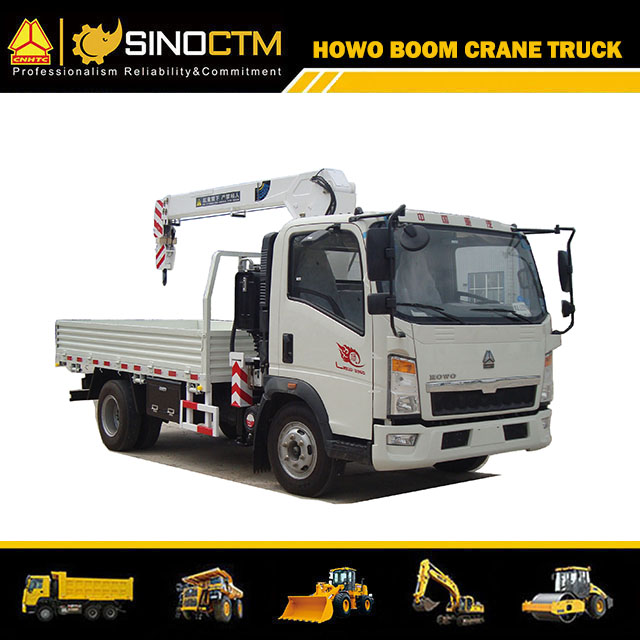 SINOTRUK HOWO 4X2 Light Boom Truck 3.2T