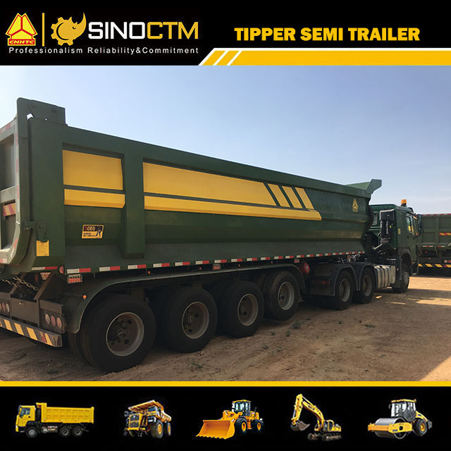 Four Axle Tipper Semi-Trailer(60Ton)