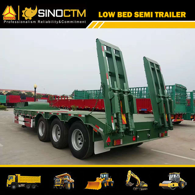 Three Axle Low Bed Semi-Trailer(60T)