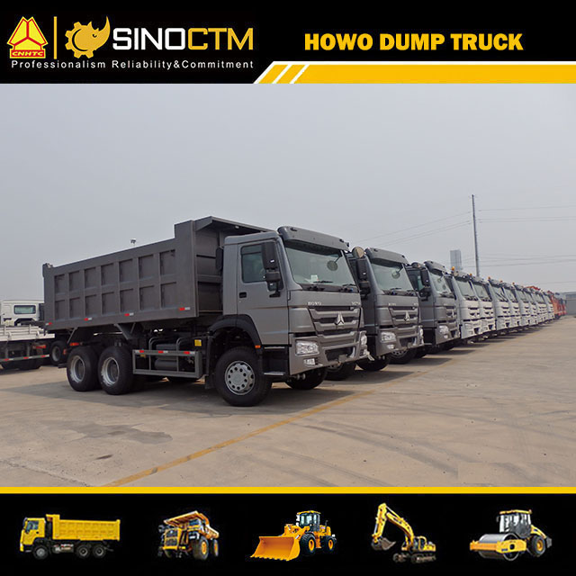 SINOTRUK HOWO 6X4 Dump Truck(Rectangular body)