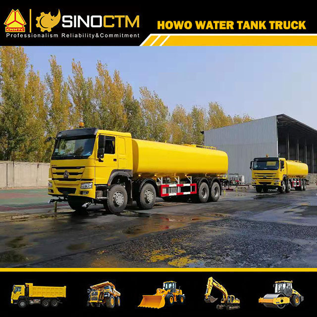 SINOTRUK HOWO 8X4 Water Tank Truck 30cbm