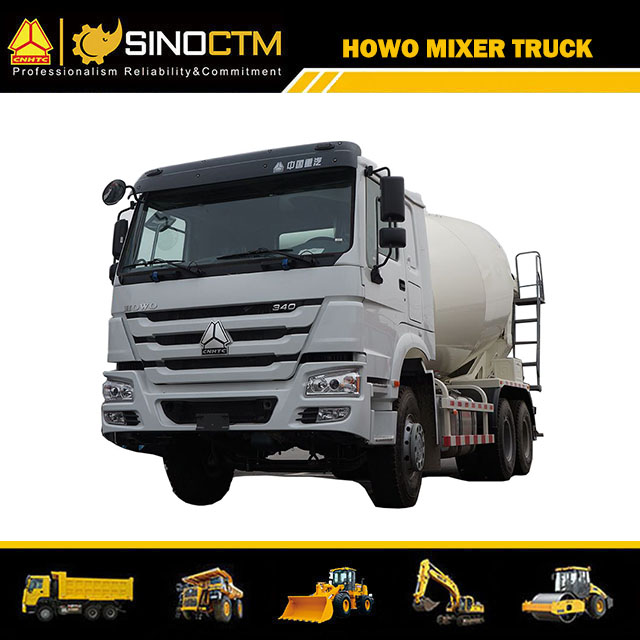 SINOTRUK HOWO 6X4 Concrete Mixer Truck 9 Cbm