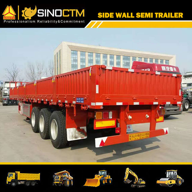 Three axles 60 ton Bulk Grain Bin Trailer