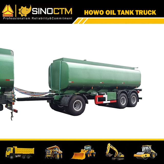 SINOTRUK HOWO 6X4 Fuel Tank Truck and Oil Trailer