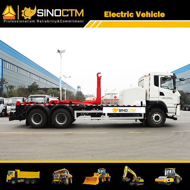 BYD Electric Hook Lift Garbage Truck 16 CBM