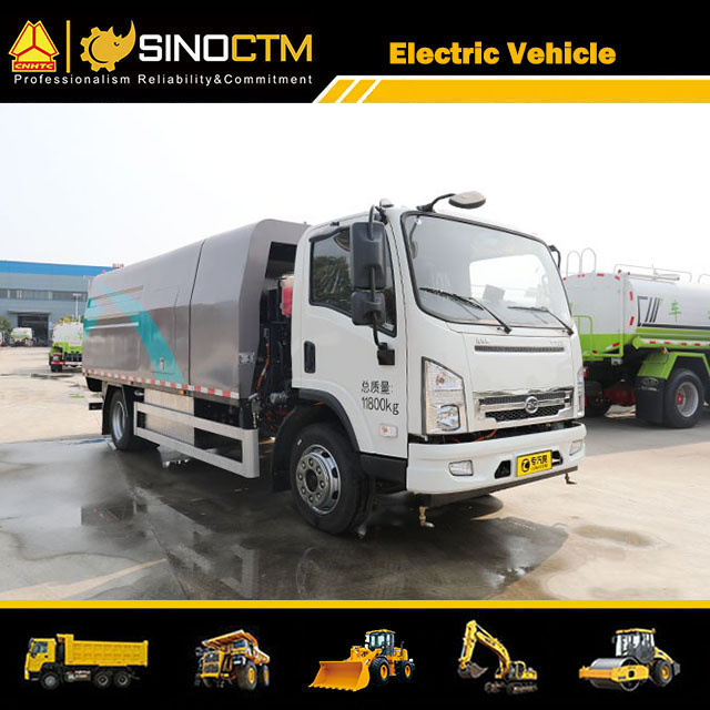 BYD Electric Barrier Side Fence Cleanout Vehicle 5 CBM