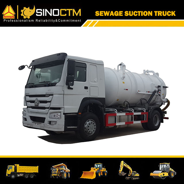 SINOTRUK HOWO Sewage Suction Truck 12 CBM