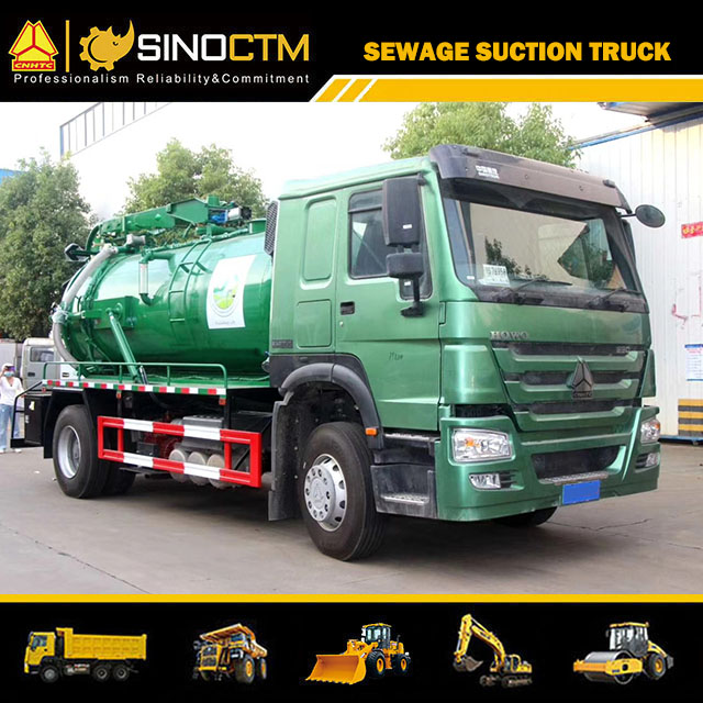 SINOTRUK HOWO Sewage Suction Truck 10 CBM