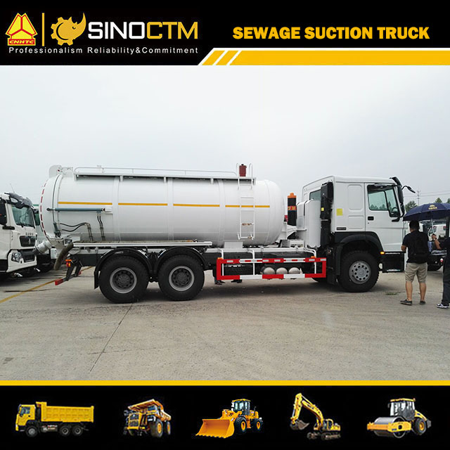 SINOTRUK HOWO Sewage Suction Truck 16 CBM