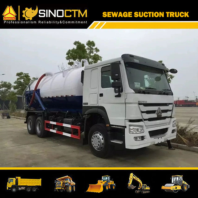 SINOTRUK HOWO Sewage Suction Truck 18 CBM