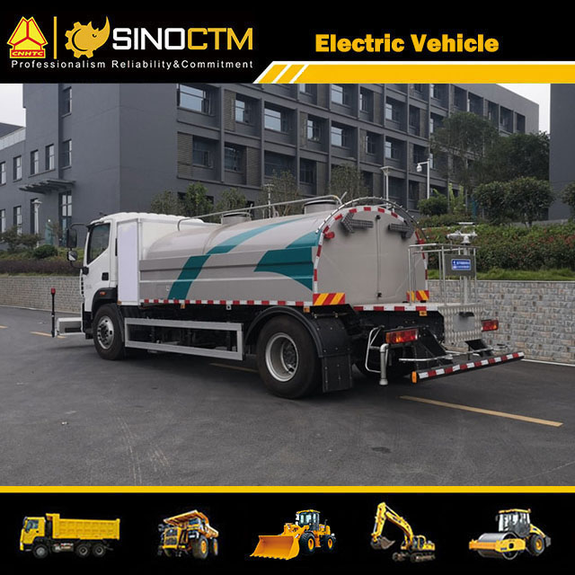 FOTON High Pressure Washing Sweeper Truck 10CBM