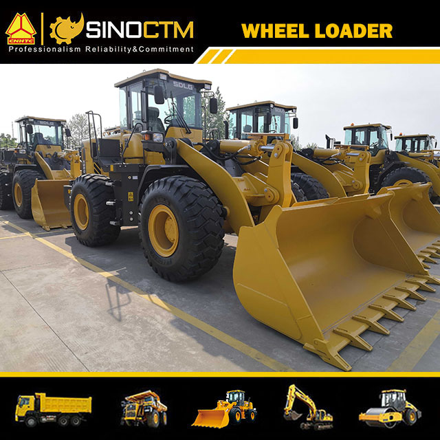 Telescopic Boom Compact Wheel loader For Projects