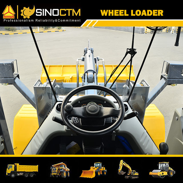 Spring Loaded Compact Wheel loader For Projects