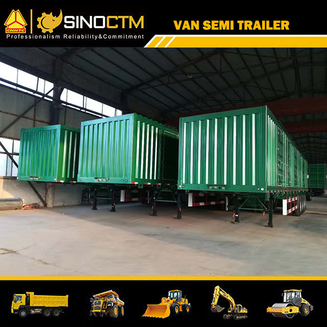 Four Axle Van semi trailer 