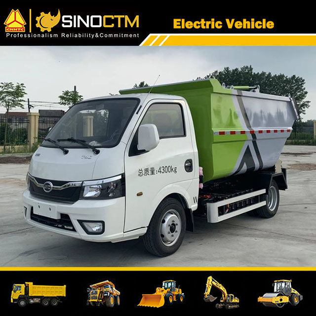 BYD Electric Rear Loading Garbage Truck 3.5 CBM