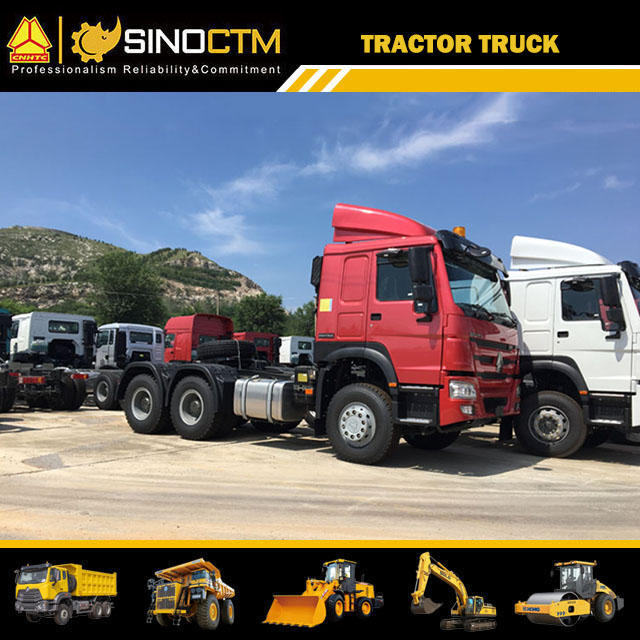 Rectangular Reasonable Towing Tractor Truck