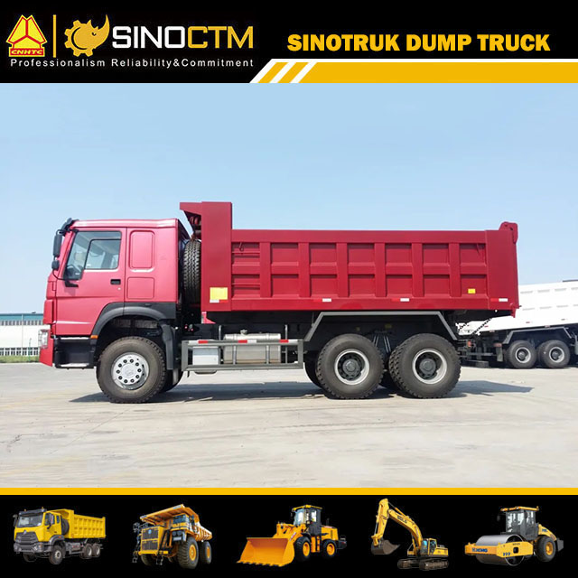 6X4 Stable Rock Dump Truck