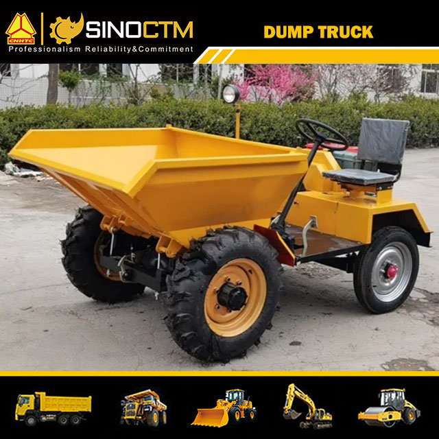 Small Simple Rock Dump Truck