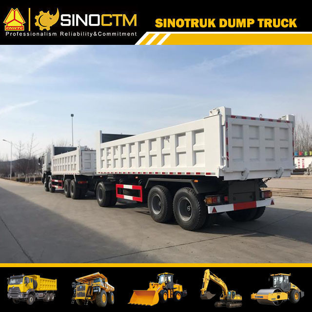 Tandem Simple Carrying Dump Truck