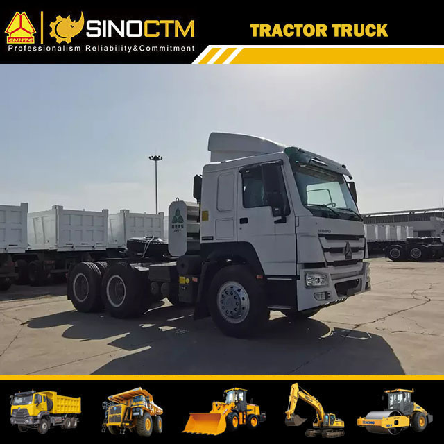 Rectangular DOT Plateau Tractor Truck